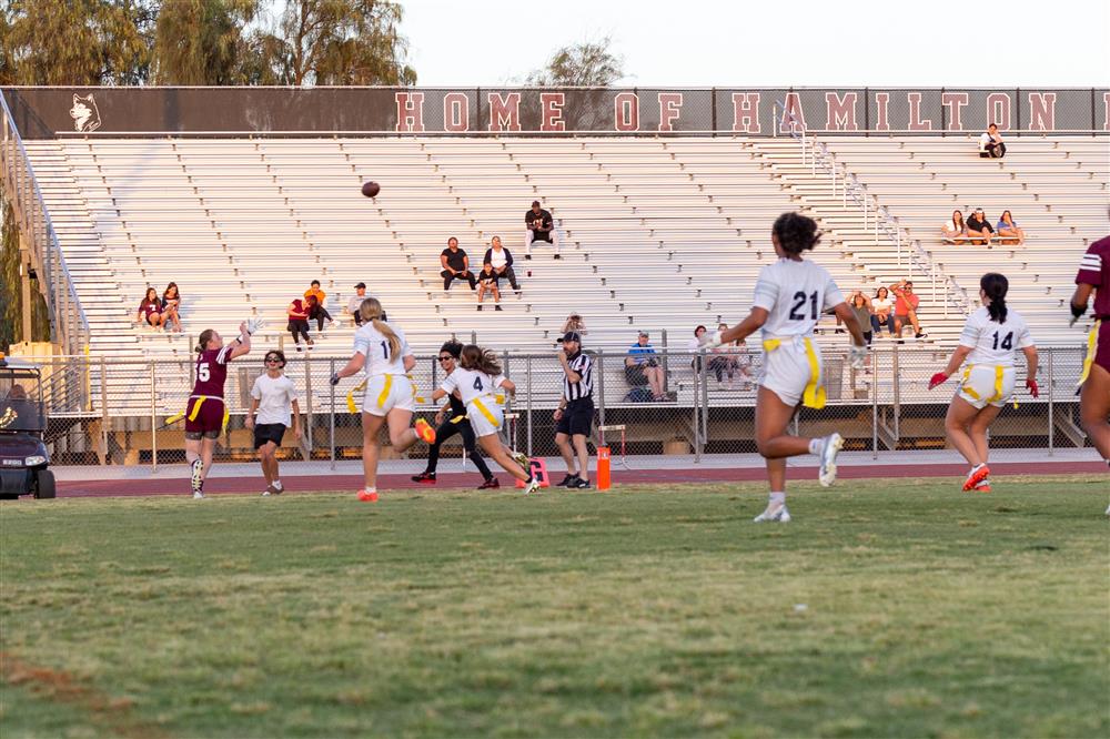 Flag Football Finals, Casteel v. Hamilton